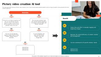 Impact Of AI Tools In Industrial Processes Powerpoint Presentation Slides AI CD V Pre-designed Compatible