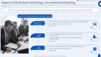 Impact Of Blockchain Technology On Commercial Guide To Commercial Fin SS