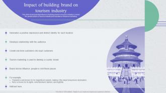 Impact Of Building Brand On Tourism Guide For Implementing Strategies To Enhance Tourism