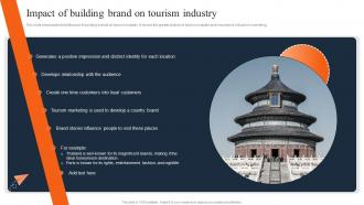 Impact Of Building Brand On Tourism Industry Travel And Tourism Marketing Strategies MKT SS V
