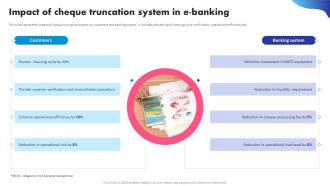 Impact Of Cheque Truncation System In E Banking Digital Banking System To Optimize Financial