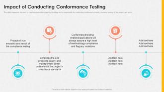 Impact Of Conducting Conformance Testing Ppt Infographics