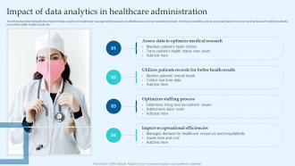 Impact Of Data Analytics In Healthcare Administration