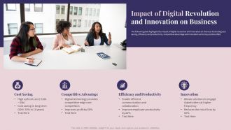 Impact Of Digital Revolution And Innovation On Business