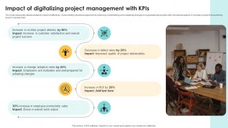 Impact Of Digitalizing Project Management With Kpis Navigating The Digital Project Management PM SS