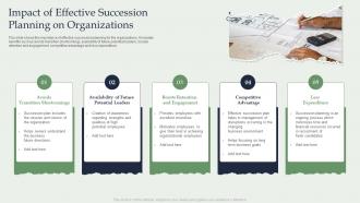 Impact Of Effective Succession Planning On Organizations