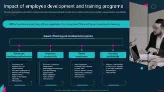 Impact Of Employee Development And Training Employee Engagement Action Plan