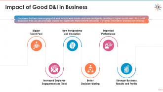 Impact of good d and i in business edu ppt