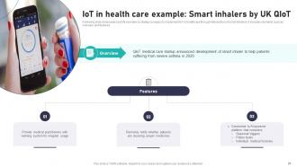 Impact Of IoT In Healthcare Industry Powerpoint Presentation Slides IoT CD V Informative Aesthatic