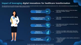 Impact Of Leveraging Digital Innovations For Healthcare Transformation