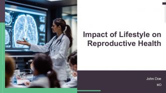 Impact Of Lifestyle On Reproductive Health PPT Sample AT