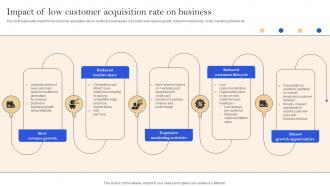 Impact Of Low Customer Acquisition Rate Implementation Of Successful Credit Card Strategy SS V