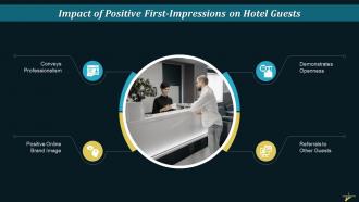 Impact Of Positive First Impressions On Hotel Guests Training Ppt