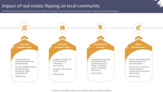 Impact Of Real Estate Flipping On Local Community Effective Real Estate Flipping Strategies
