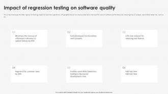 Impact Of Regression Testing Strategic Implementation Of Regression Testing