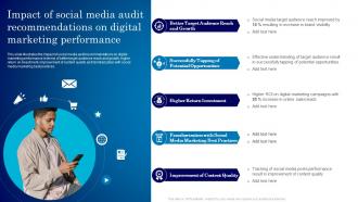 Impact Of Social Media Audit Recommendations Assessment Plan For Online Marketing