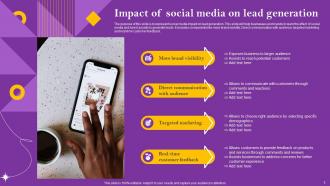 Impact Of Social Media Powerpoint Ppt Template Bundles Colorful Slides