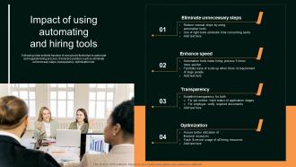 Impact Of Using Automating And Hiring Tools Enhancing Organizational Hiring