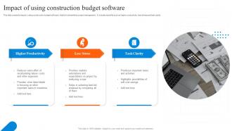 Impact Of Using Construction Budget Software