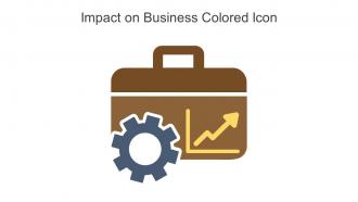 Impact On Business Colored Icon In Powerpoint Pptx Png And Editable Eps Format