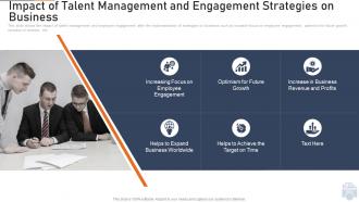 Impact talent management the evolution employee engagement employee retention ppt gallery good