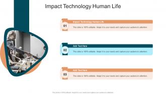Impact Technology Human Life In Powerpoint And Google Slides Cpb