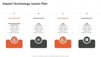 Impact Technology Lesson Plan In Powerpoint And Google Slides Cpb