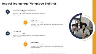 Impact Technology Workplace Statistics In Powerpoint And Google Slides Cpb