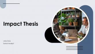 Impact Thesis PPT Guidelines ACP