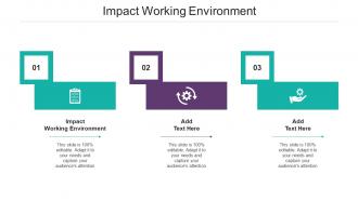Impact Working Environment In Powerpoint And Google Slides Cpb