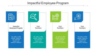 Impactful Employee Program Ppt Powerpoint Presentation Infographic Template Brochure Cpb