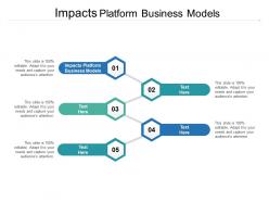 Impacts platform business models ppt powerpoint presentation styles cpb