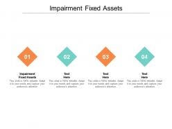 Impairment fixed assets ppt powerpoint presentation icon outfit cpb