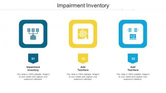 Impairment Inventory Ppt Powerpoint Presentation Ideas Elements Cpb