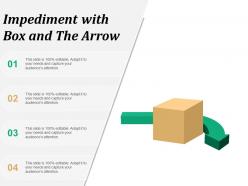 Impediment with box and the arrow