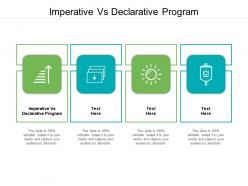 Imperative vs declarative program ppt powerpoint presentation outline slides cpb