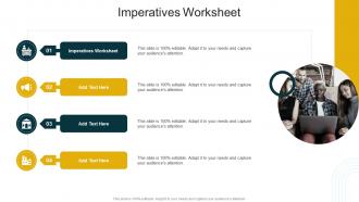 Imperatives Worksheet In Powerpoint And Google Slides Cpb