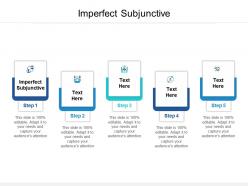 Imperfect subjunctive ppt powerpoint presentation infographics objects cpb