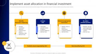 Implement Asset Allocation In Financial Investment