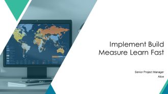Implement Build Measure Learn Fast Ppt PowerPoint AT