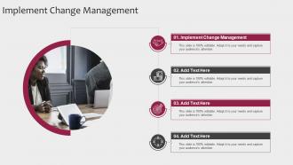 Implement Change Management In Powerpoint And Google Slides Cpb
