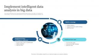 Implement Intelligent Data Analysis In Big Data