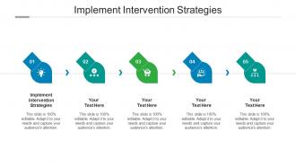 Implement Intervention Strategies Ppt Powerpoint Presentation Visuals Cpb