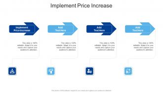 Implement Price Increase In Powerpoint And Google Slides Cpb