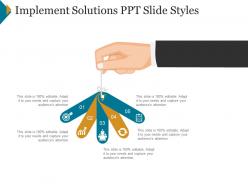 Implement solutions ppt slide styles