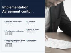 Implementation agreement contd ppt powerpoint presentation infographics