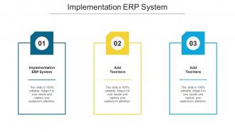 Implementation ERP System Ppt Powerpoint Presentation Pictures Aids Cpb