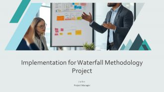 Implementation For Waterfall Methodology Project PPT Sample AT