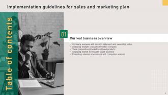 Implementation Guidelines For Sales And Marketing Plan Powerpoint Presentation Slides MKT CD V Pre-designed Interactive