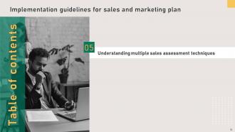 Implementation Guidelines For Sales And Marketing Plan Powerpoint Presentation Slides MKT CD V Graphical Visual